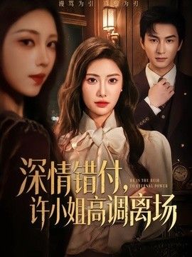 深情错付，许小姐高调离场 高清封面