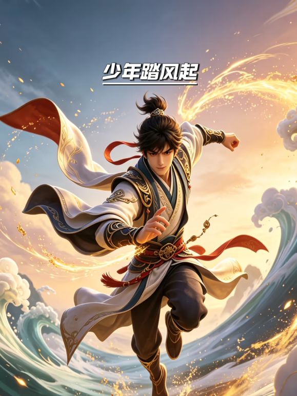 少年踏风起 高清封面
