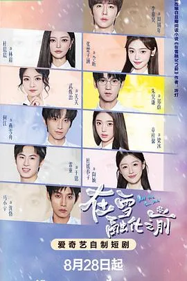 在雪融化之前（2026），主演：何江、章梓馨、马小宇、朱昊谦、杜晨晨、杜媛春子、张楚子涵、李嘉昊、武炼治、雷童 高清海报